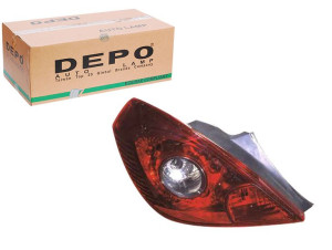 Lampa (kolor Kierunkowskazu Dymiony Kolor Szkła Cz