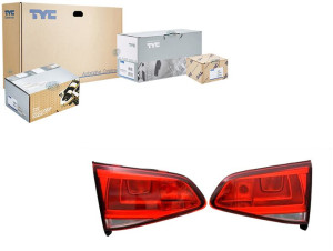 Lampa (część Wewnętrzna Kolor Szkła Czerwony) Vw G