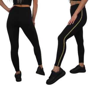 Legginsy Bambusowe Damskie 1 Szt. Xy 7163 Czarny M/l