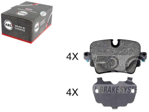 Klocki Hamulcowe Jaguar F-type 12- Tył A.b.s.