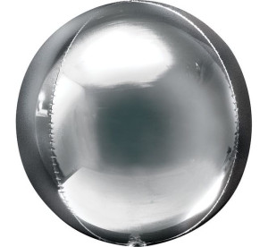 Balon 22" Kula Srebrna 4d
