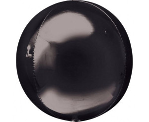 Balon 22" Kula Czarna 4d