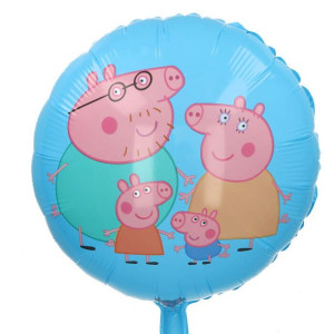 Balon 18" Świnka Peppa Rodzinka