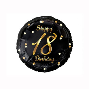 Balon 18" Happy 18 Birthday Na 18 Urodziny