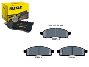 Klocki Hamulcowe Nissan Przód Nv200 10- Textar