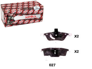 Klocki Hamulcowe Opel Vectra C 03- Ashika