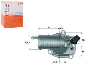 Termostat Mercedes 87c Om611 97- Behr