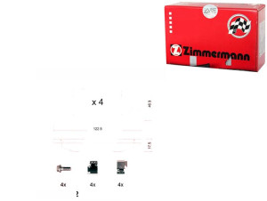 Klocki Hamulcowe Toyota Aygo 05- Zimmermann