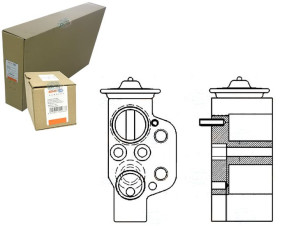 Zawór Rozprężny Behr Hella 8k0820679b 8k0820679a A