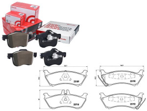 Klocki Hamulcowe Mercedes W163 Ml230-ml430 98-00 T