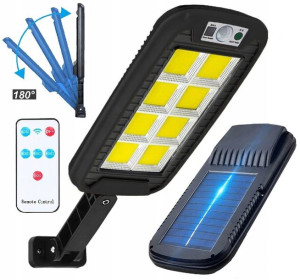 Lampa Solarna Uliczna 240 Led Czujnik Ruchu Gratis