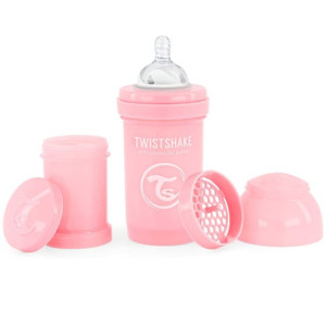 TWISTSHAKE Butelka Anti-Colic 180ml Pastel Pink