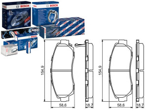 Klocki Hamulcowe Honda Cr-v Ii Cr-v Iii Odyssey Pi