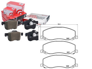 Klocki Hamulcowe Opel Insignia 08- Brembo