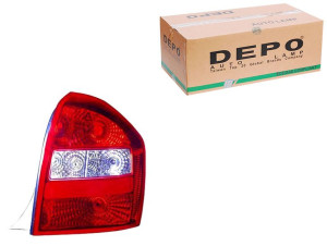 Lampa (kolor Kierunkowskazu Biały Kolor Szkła Czer