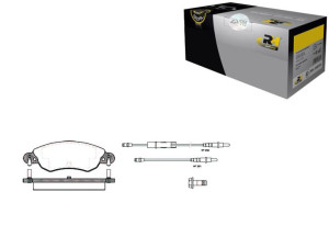 Klocki Hamulcowe Citroen C5 17.5mm Wva23276 Ze Sru