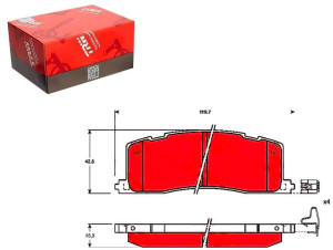 Klocki Hamulcowe Toyota Previa 2.4 01.90-08.00 Trw