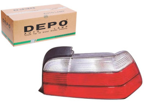 Lampa (kolor Kierunkowskazu Biały Kolor Szkła Czer