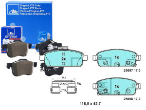 Klocki Hamulcowe Ceramiczne Buick Encore Chevrolet