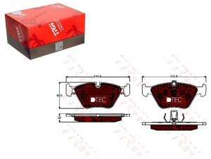 Klocki Hamulcowe Bmw Przód 3 5 96-04 Dtec Cotec Tr