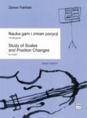 Nauka gam i zmian pozycji na skrzypce. Zeszyt 2