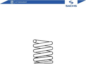 Sprężyna Zawieszenia Mercedes C (w202) 1.8-2.5d 03