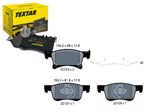 Klocki Hamulcowe Opel Przód Adam Corsa 1,0-1,4 14-