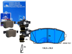 Klocki Hamulcowe Mazda Przód Cx-7 Cx-9 07- Ate
