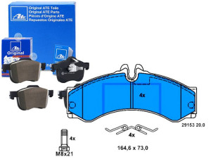Klocki Hamulcowe Vw Przód Tył Lt 28-46 2,5-2,8 Tdi