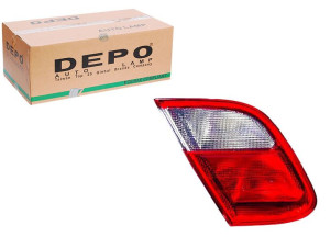 Lampa (część Wewnętrzna Kolor Szkła Czerwony) Merc