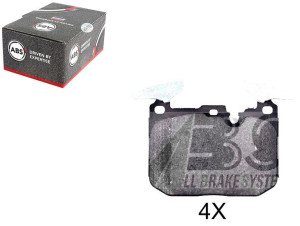 Klocki Hamulcowe Bmw 3 F30 F31.f32 11- Przód A.b.s