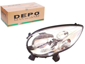 Reflektor (h4 Kolor Wkładu: Czarny) Citroen C1 06.