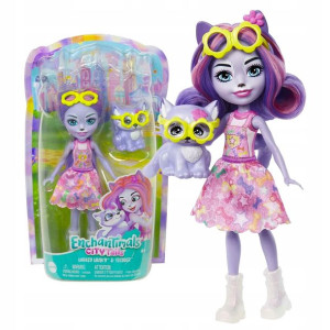 Enchantimals City Lalka Hadley Husky I Sledder 4+