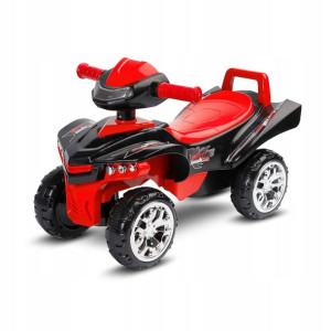 Toyz Jeździk Mini Raptor Quad Pchacz Czerwony 18m+