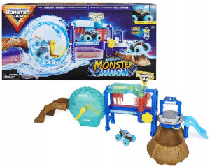 Spin Master Monster Jam Zestaw Super Myjnia + Auto