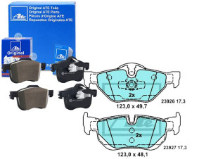 Klocki Hamulcowe Bmw Tył 1 3 X1 2,0-3,0 04-15 Cera