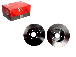 Tarcze Hamulcowe 2szt Toyota Tył Avensis 99-03 Trw