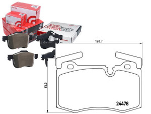 Klocki Hamulcowe Mini Cooper 10- Przód Brembo