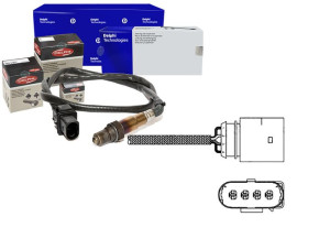 Sonda Lambda Vw Polo 1,4 01- Delphi