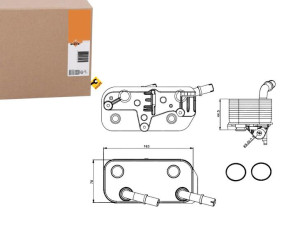Chłodnica Oleju Bmw E39 E38 5 7 95- Nrf
