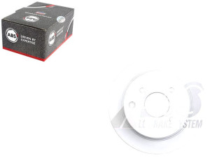 Tarcze Hamulcowe 2szt Nissan Tiida 07-11 Tył A.b.s