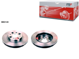 Tarcze Hamulcowe 2szt 257x24 V 4-otw Mazda 323 Fte