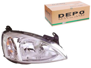 Reflektor Opel Combo 01- Corsa C 00-09 Pr H7 H7 Ch