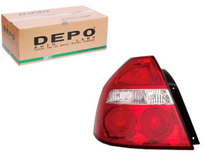 Lampa (kolor Kierunkowskazu Biały Kolor Szkła Czer