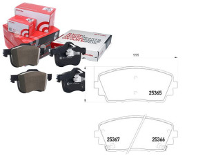 Klocki Hamulcowe Kia Picanto 11- Przód Brembo