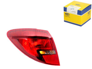 Lampa Tylna Opel Meriva 13- Czerwona Zewnętrzna Le