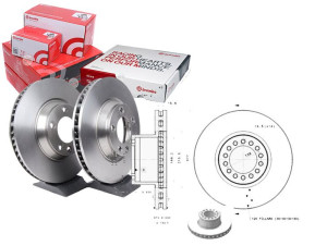 Komplet Tarcz Hamulcowych [brembo]