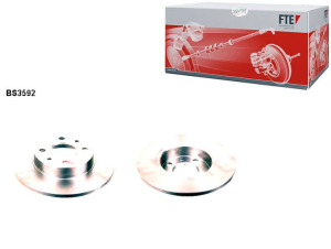 Tarcze Hamulcowe 2szt 240x11 P 4-otw Alfa Romeo 14