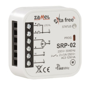 Sterownik rolet dopuszkowy SRP-02 Zamel Exta free