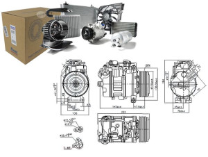 Sprężarka Klimatyzacji Bmw 1 (f20) 1 (f21) 3 (f30